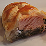 Losos s špinačo v listnatem testu